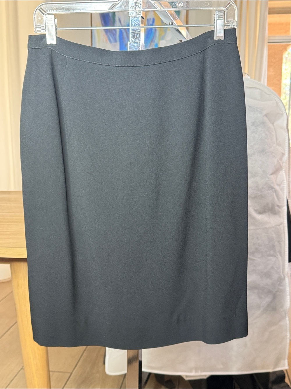 Gianfranco Ferré Studio Black Skirt US 12 IT 48 Made in Italy Vintage